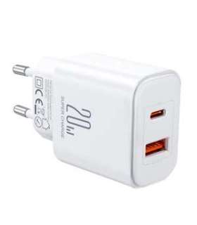 Charger Flash Joyroom  JR-TCF05, (EU) 20W A+C (white)
