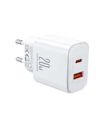 Charger Flash Joyroom  JR-TCF05, (EU) 20W A+C (white)