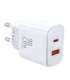 Charger Flash Joyroom  JR-TCF05, (EU) 20W A+C (white)
