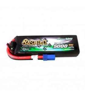 Battery GensAce G-Tech LiPo 5000mAh 11.1V 60C 3S1P, EC2 Plug