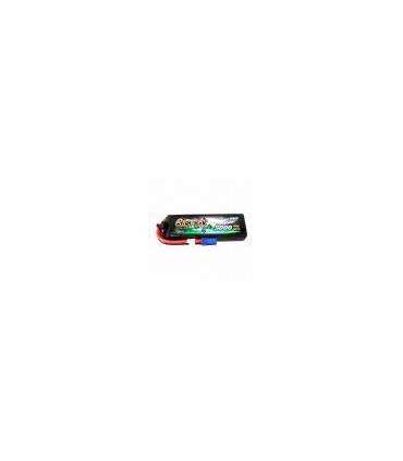 Battery GensAce G-Tech LiPo 5000mAh 11.1V 60C 3S1P, EC2 Plug