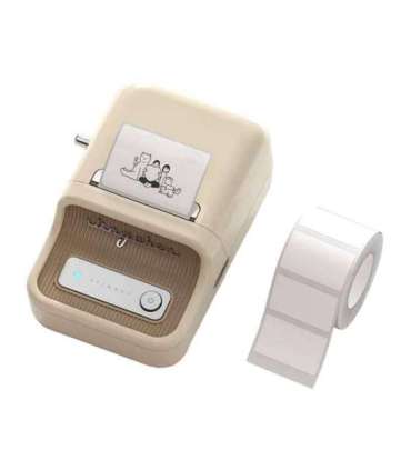 Portable Label Printer Niimbot B21 (Cream)