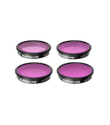 Set of filters ND4, ND8, ND16, ND32 Sunnylife for Insta360 GO 3/2
