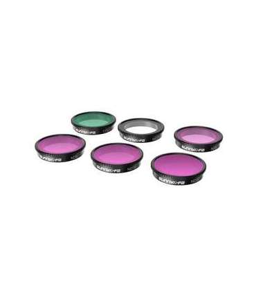 Set of 6 filters MCUV+CPL+ND4+ND8+ND16+ND32 Sunnylife for Insta360 GO 3/2