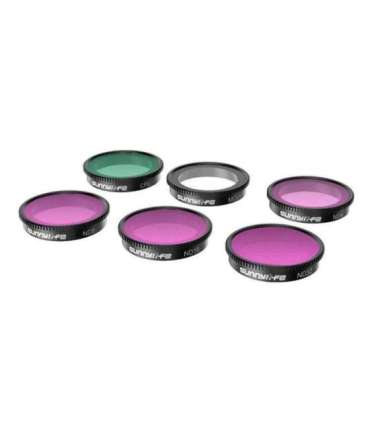 Set of 6 filters MCUV+CPL+ND4+ND8+ND16+ND32 Sunnylife for Insta360 GO 3/2