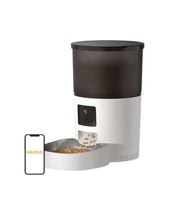 Rojeco 3L Automatic Pet Feeder WiFi with Camera