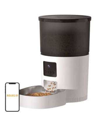 Rojeco 3L Automatic Pet Feeder WiFi with Camera
