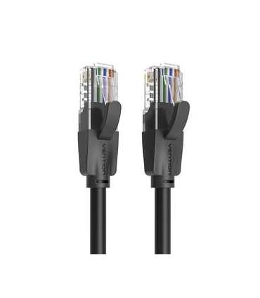 Kabel sieciowy UTP CAT6 Vention IBEBN RJ45 Ethernet 1000Mbps 15m czarny