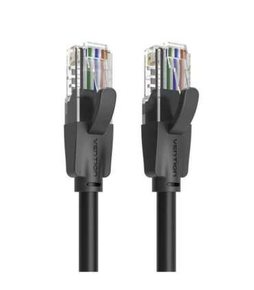 Kabel sieciowy UTP CAT6 Vention IBEBN RJ45 Ethernet 1000Mbps 15m czarny