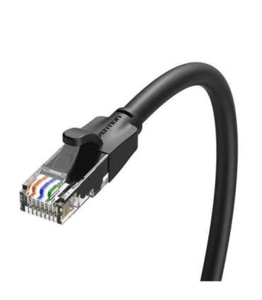 Kabel sieciowy UTP CAT6 Vention IBEBN RJ45 Ethernet 1000Mbps 15m czarny