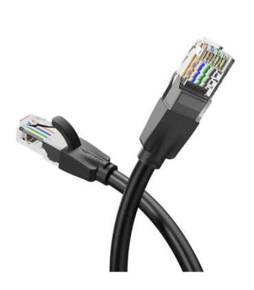 Kabel sieciowy UTP CAT6 Vention IBEBN RJ45 Ethernet 1000Mbps 15m czarny