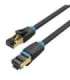 Network Cable CAT8 SFTP Vention IKABF RJ45 Ethernet 40Gbps 1m Black