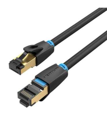 Network Cable CAT8 SFTP Vention IKABI RJ45 Ethernet 40Gbps 3m Black