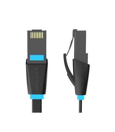 Flat Network Cable UTP CAT6 Vention IBJBX RJ45 Ethernet 1000Mbps 50m Black