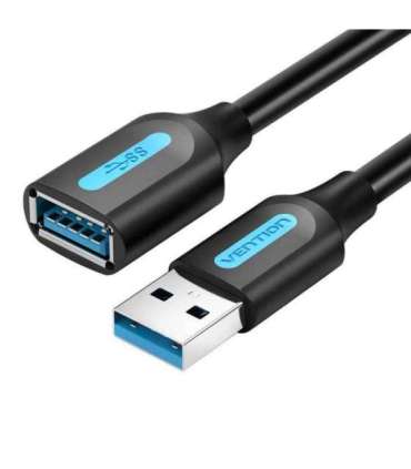 Extension Cable USB 3.0 male to female Vention CBHBH 2m Black