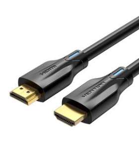 Kabel HDMI 2.1 Vention AANBF, 1m, 8K 60Hz/ 4K 120Hz (czarny)