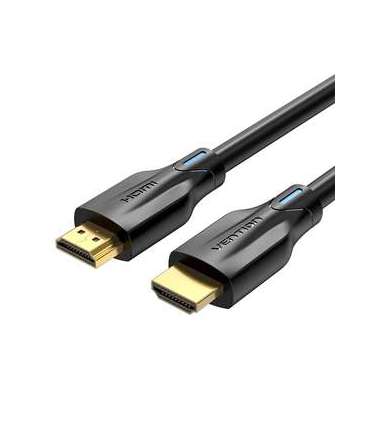 Kabel HDMI 2.1 Vention AANBF, 1m, 8K 60Hz/ 4K 120Hz (czarny)