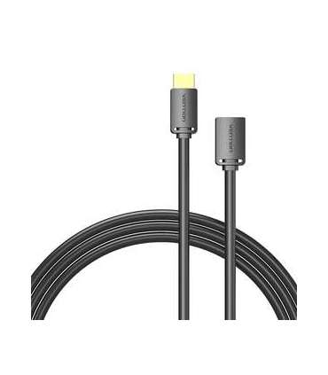 HDMI 2.0 Male to HDMI 2.0 Female Extension Cable Vention AHCBH 2m, 4K 60Hz, (Black)