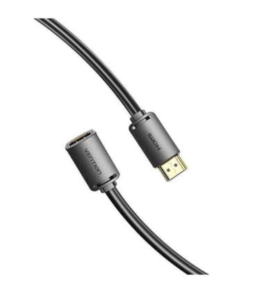 HDMI 2.0 Male to HDMI 2.0 Female Extension Cable Vention AHCBH 2m, 4K 60Hz, (Black)