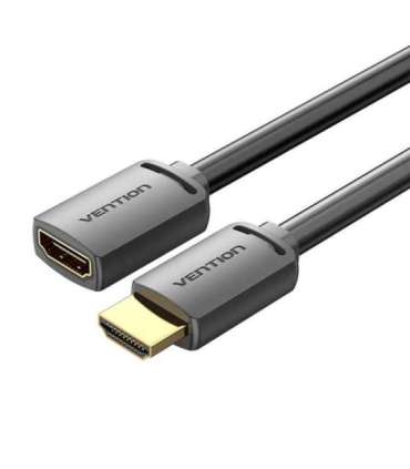HDMI 2.0 Male to HDMI 2.0 Female Extension Cable Vention AHCBH 2m, 4K 60Hz, (Black)