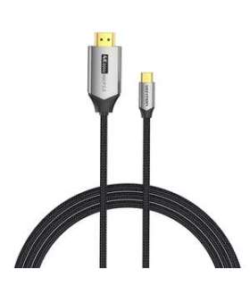 USB-C do HDMI 2.0 cable Vention CRBBH 2m, 4K 60Hz (black)