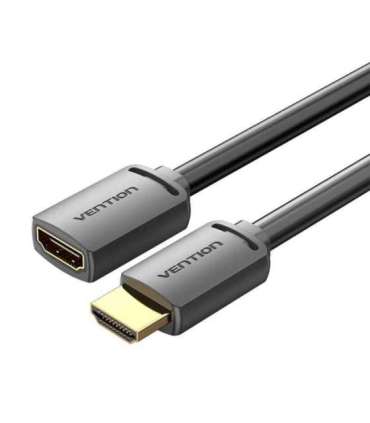 HDMI 2.0 Male to HDMI 2.0 Female Extension Cable Vention AHCBD 0,5m, 4K 60Hz, (Black)