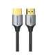 Ultra Thin HDMI Cable Vention ALEHD 0.5m 4K 60Hz (Gray)