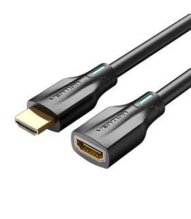Kabel Przedłużający HDMI 2.1 Vention AHBBG, 1,5m, 8K 60Hz/ 4K 120Hz Czarny