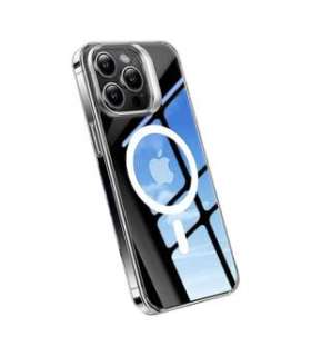 Torras phone case UPRO Lstand Clear-Mag for iPhone 15 PRO (transparent)