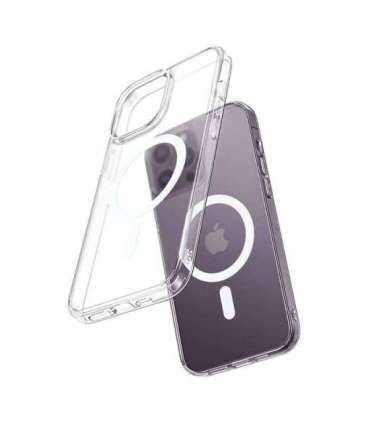 Magnetic case McDodo for iPhone 15 Pro (clear)