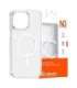 Magnetic case McDodo for iPhone 15 Pro (clear)