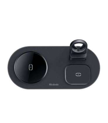 Wireless Charger Mcdodo CH-7061 3 in 1 15W (mobile/TWS/Apple watch) (black)