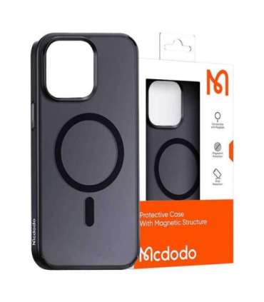 Magnetic case McDodo for iPhone 15 Pro Max (black)