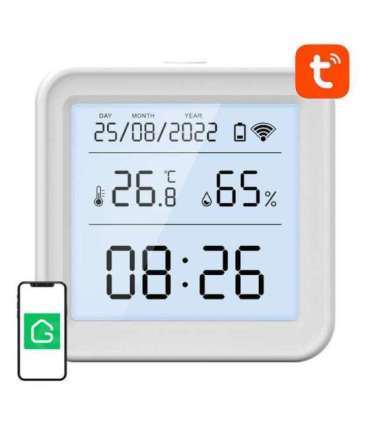 Smart temperature and humidity sensor WiFi Gosund S6 LCD Tuya