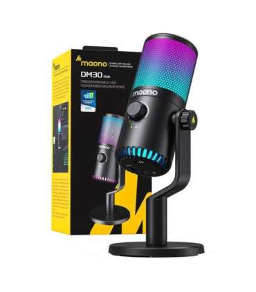 Gaming Microphone Maono DM30RGB (black)