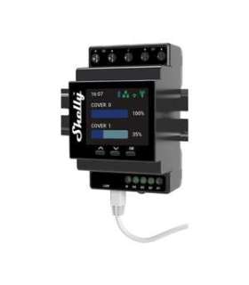 DIN Rail Smart Controller Shelly Pro Dual Cover PM with power metering