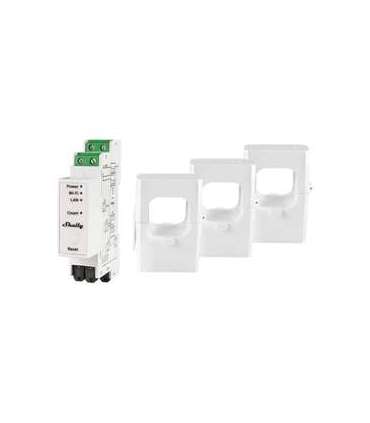 2-phase Energy Meter Shelly PRO 3EM 400A Wi-Fi
