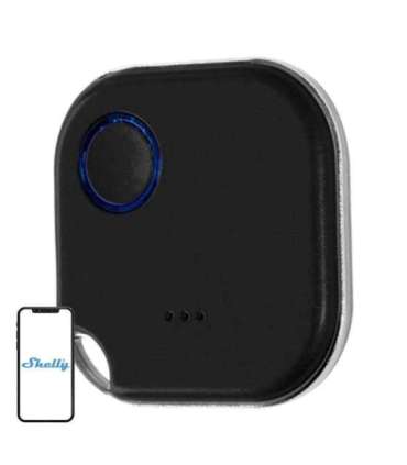 Action and Scenes Activation Button Shelly Blu Button 1 Bluetooth (black)