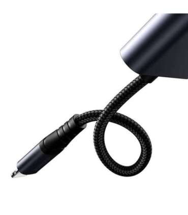 2-in-1 Audio adapter Joyroom SY-L02 Lightning to Double Lightning (black)