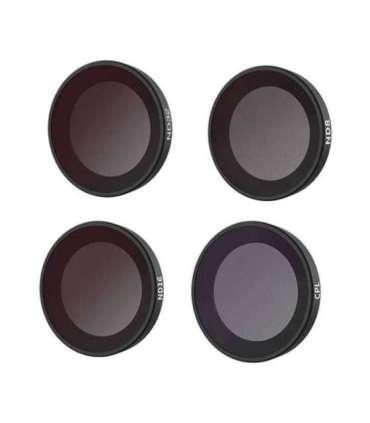Lens filter Set CPL/ND8/ND16/ND32 Telesin for Insta360 GO3