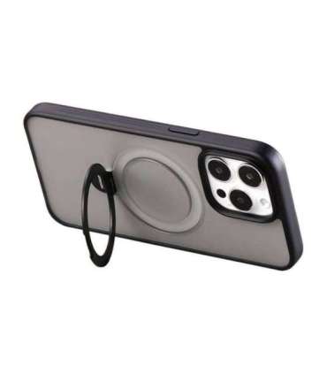 Joyroom JR-BP004 Magnetic Protective Case with Holder for iPhone 15 (Black)