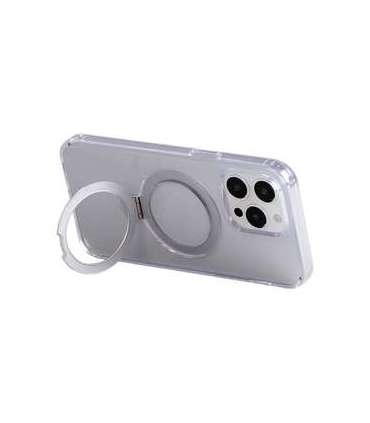Magnetic protective phone case with holder Joyroom JR-BP004 for iPhone 15 (transparent)