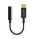 Adapter Choetech AUX003 USB-C to 3.5mm Audio Jack Adapter (black)