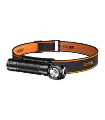 2-in-1 Headlamp Superfire TH04, 600lm, USB-C