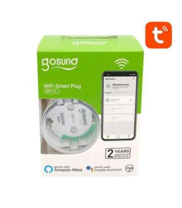 Smart plug WiFi Gosund SP111 3680W 16A, Tuya 4-pack