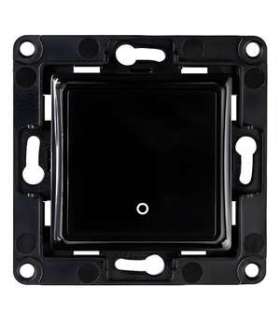 Shelly wall switch 1 button (black)