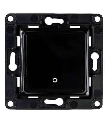 Shelly wall switch 1 button (black)