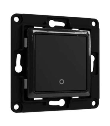 Shelly wall switch 1 button (black)