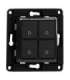 Shelly wall switch 4 button (black)