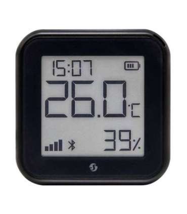 Temperature and humidity sensor WIFI Shelly H&T gen3 (black)